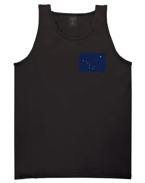 Alaska State Flag AK Chest Mens Tank Top T-Shirt