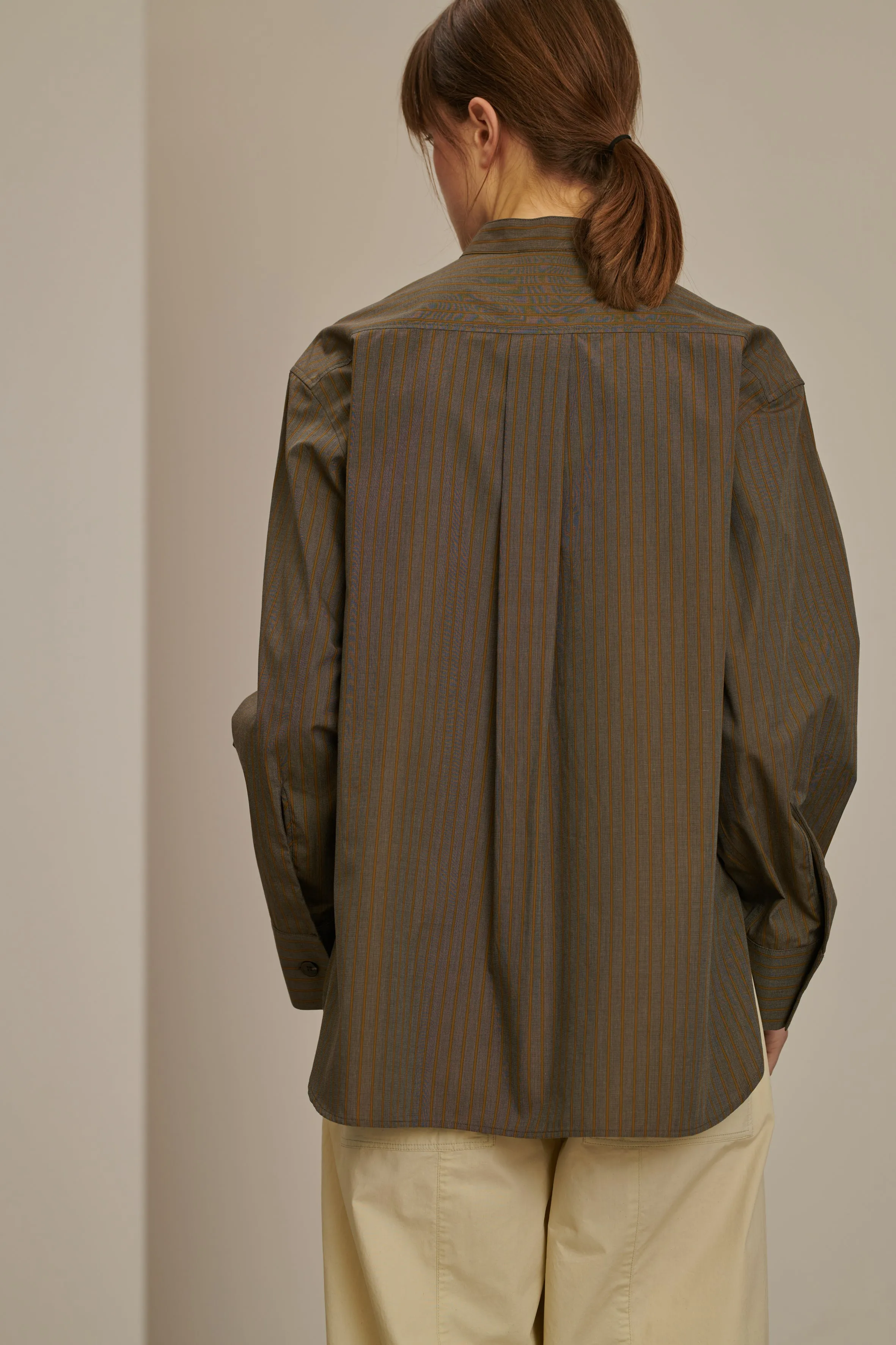 CALISTE GREY BLOUSE