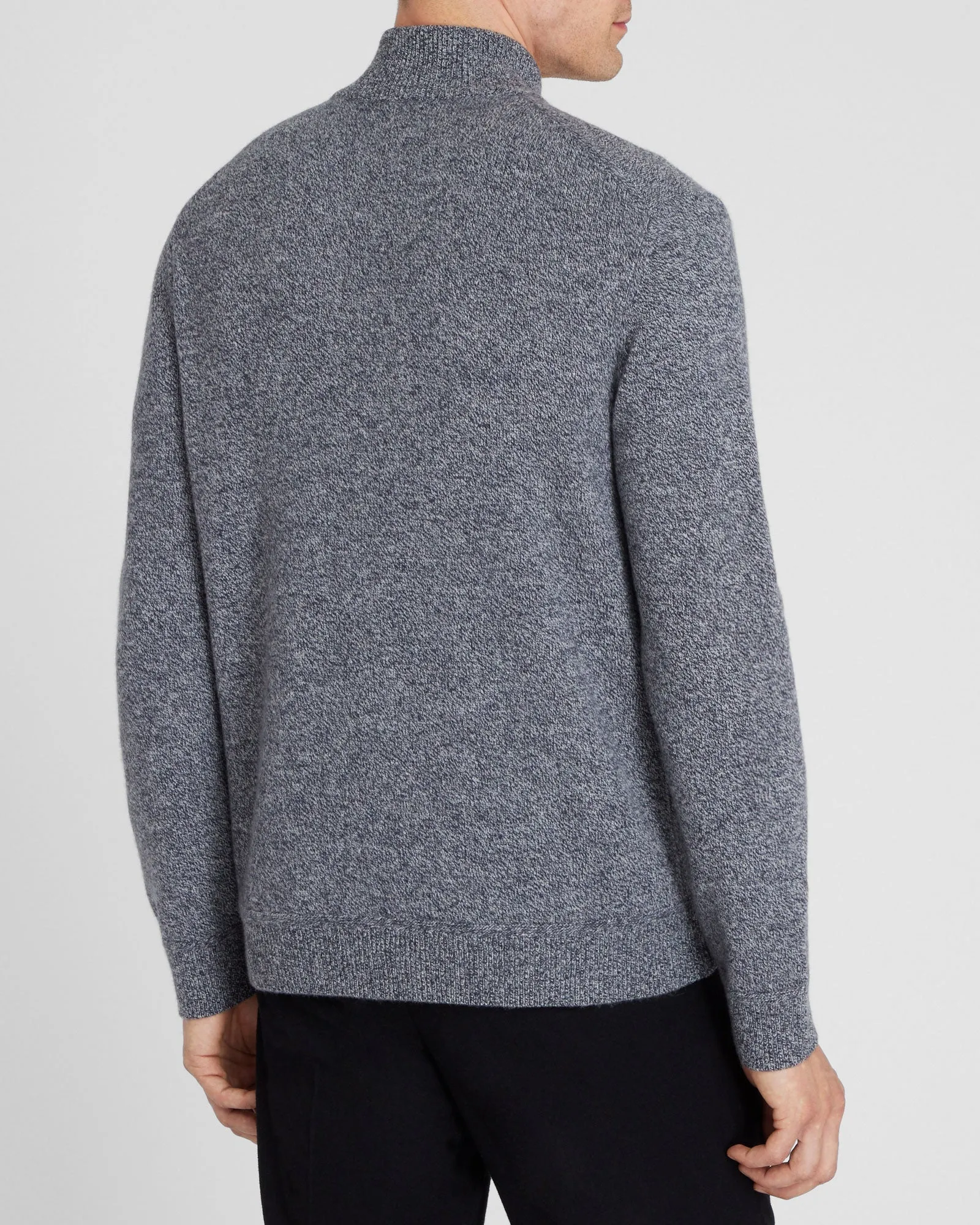 Cashmere Blend Quarter-Zip Sweater