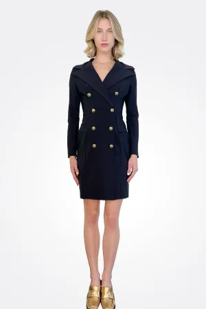 Disma Jersey Dress - Black