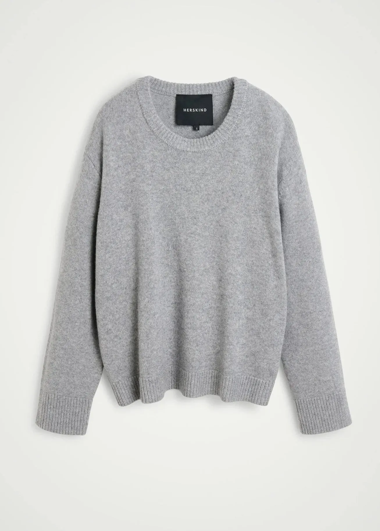 DOOFA KNIT ROUNDNECK | LIGHT GREY