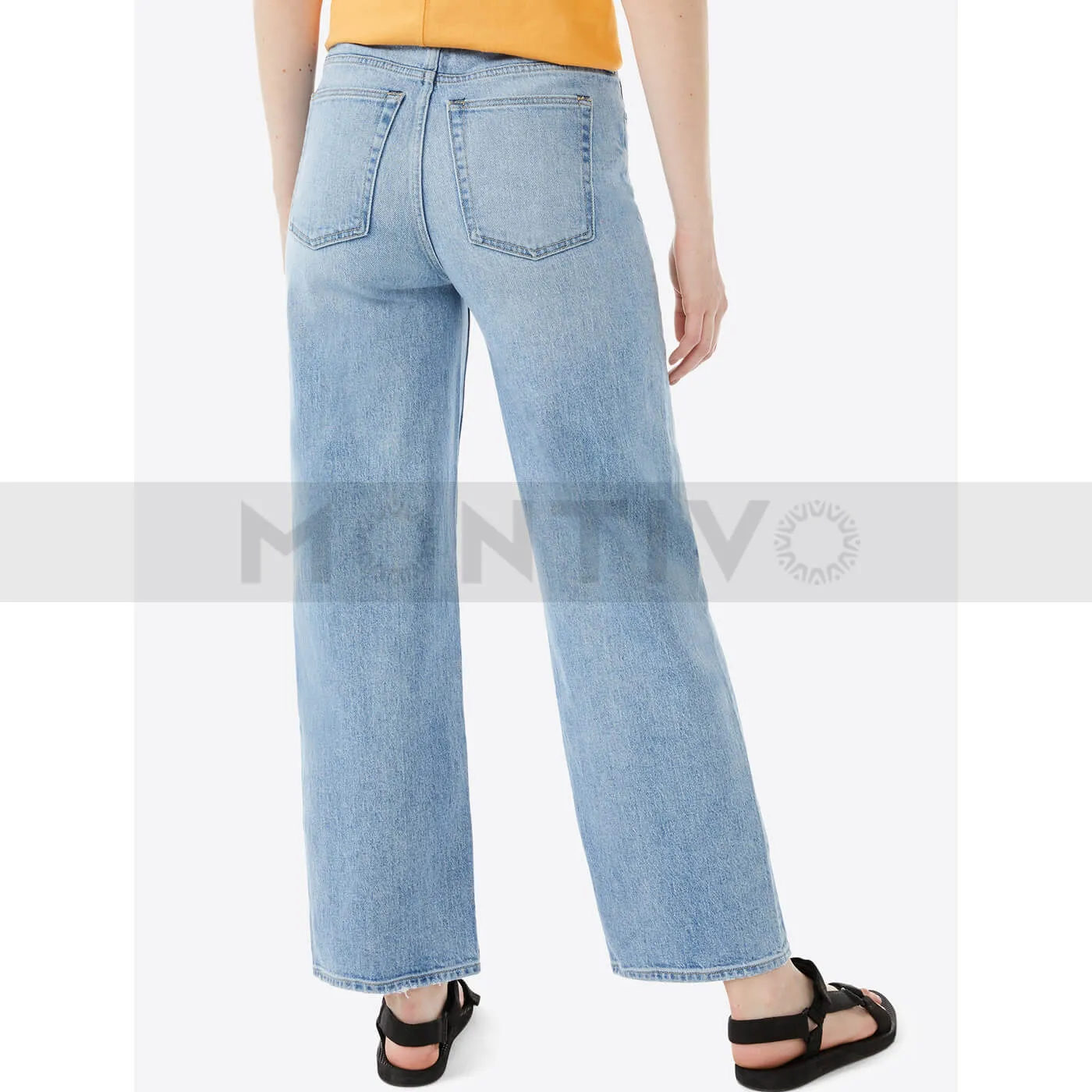 FA High Rise Wide Cropped Jeans