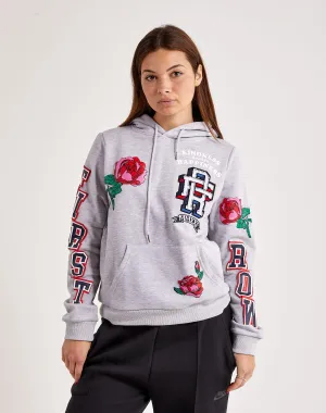 First Row Flower Power Fleece Pullover Hoodie