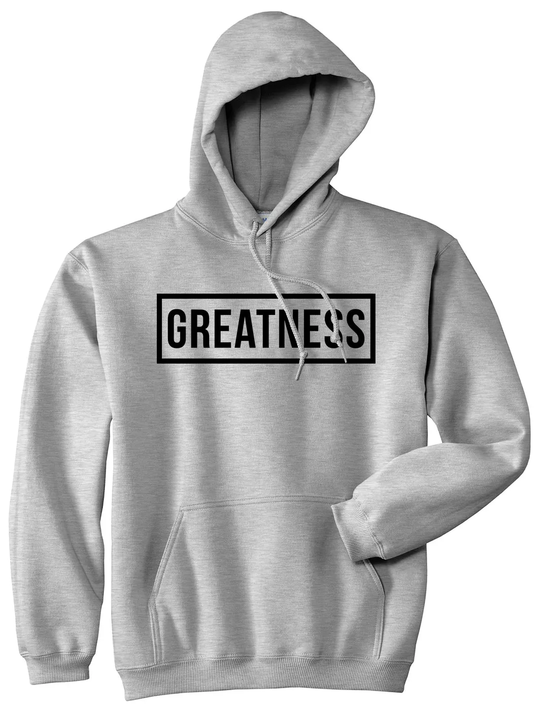 Greatness Box Mens Pullover Hoodie