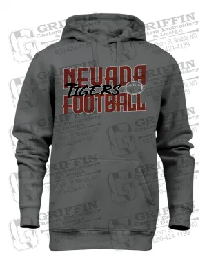 Heavyweight Fleece Hoodie - Football - Nevada Tigers 23-P