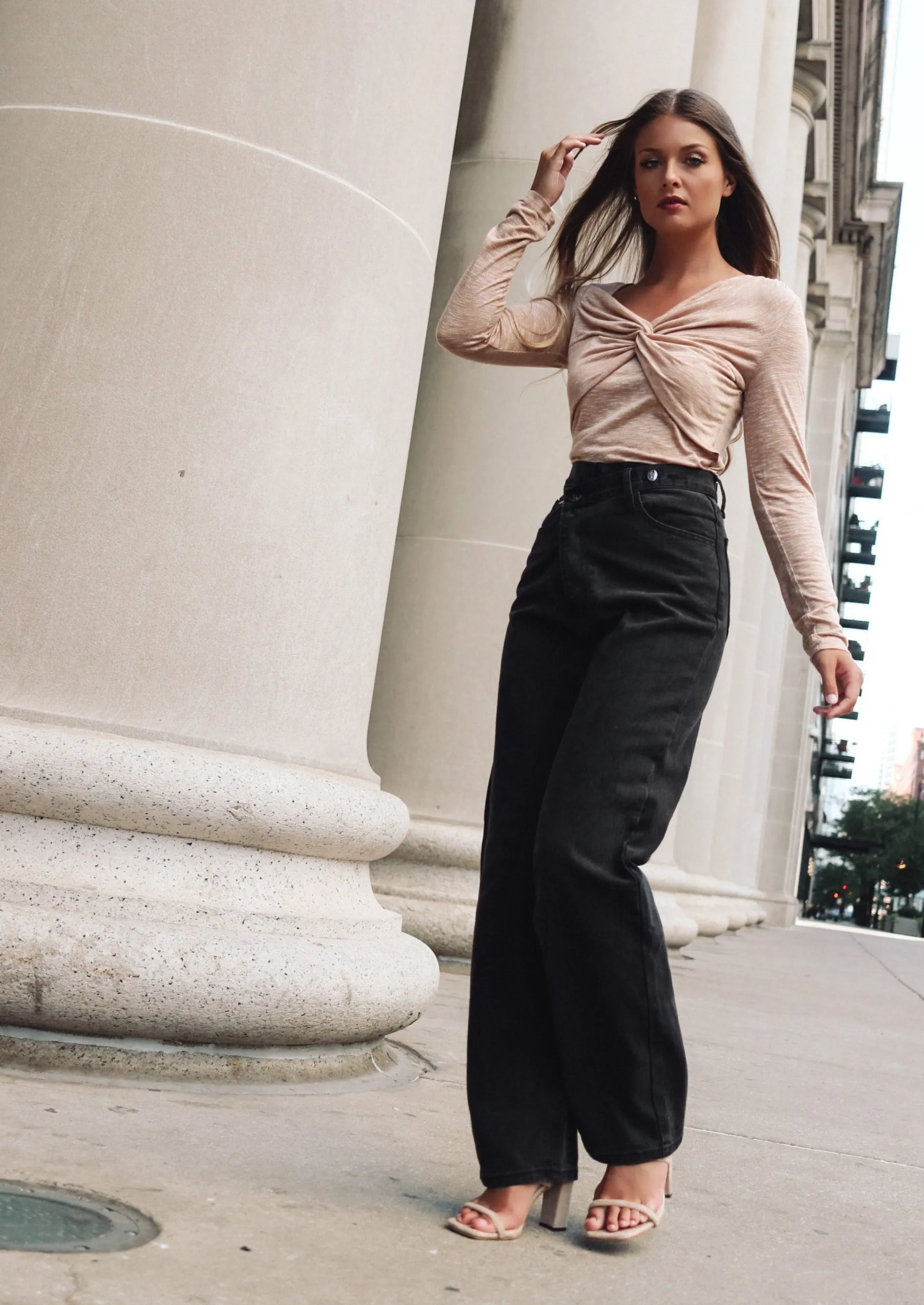 Insane Gene Crisscross Relaxed Jeans