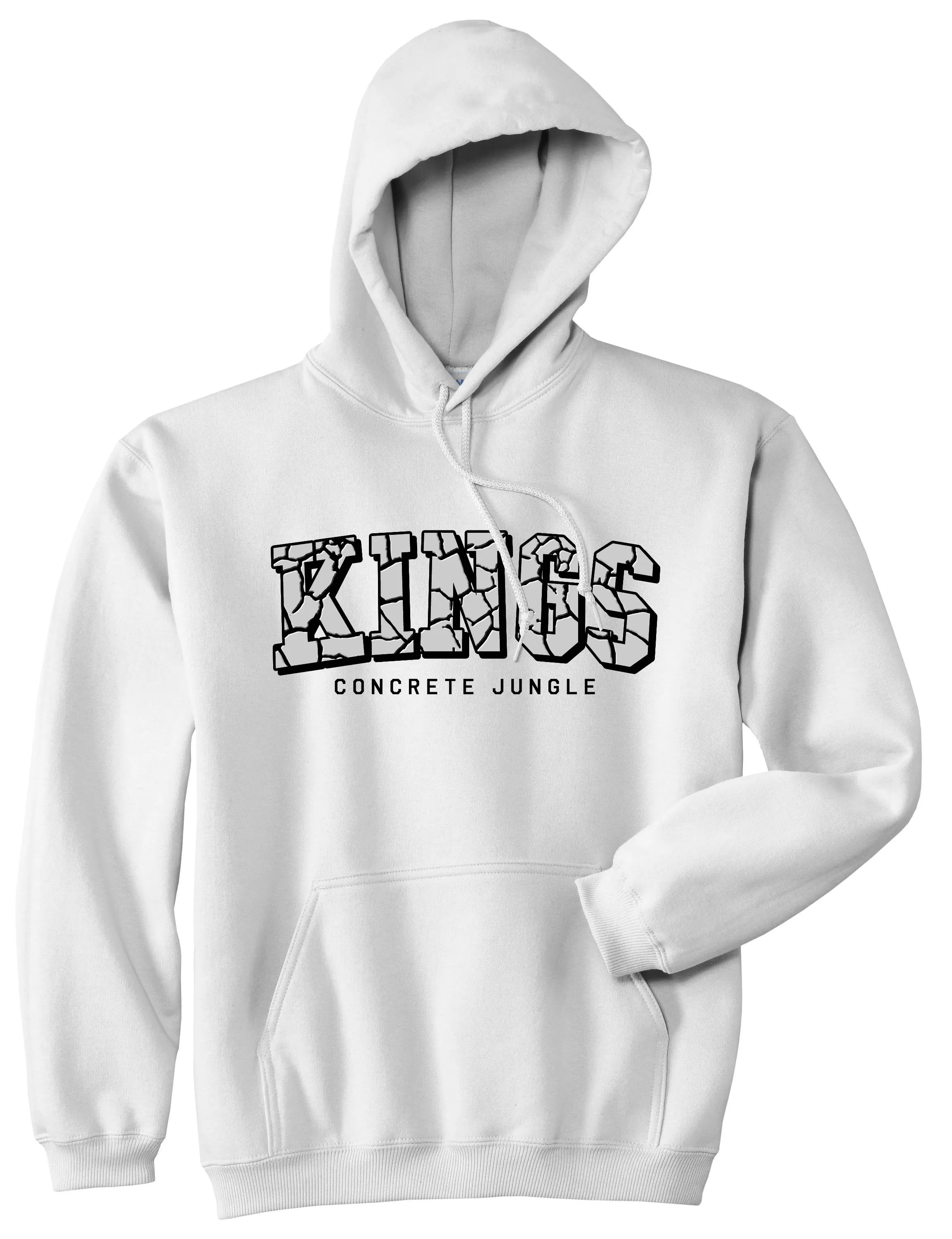 KINGS Concrete Jungle Mens Pullover Hoodie Sweatshirt