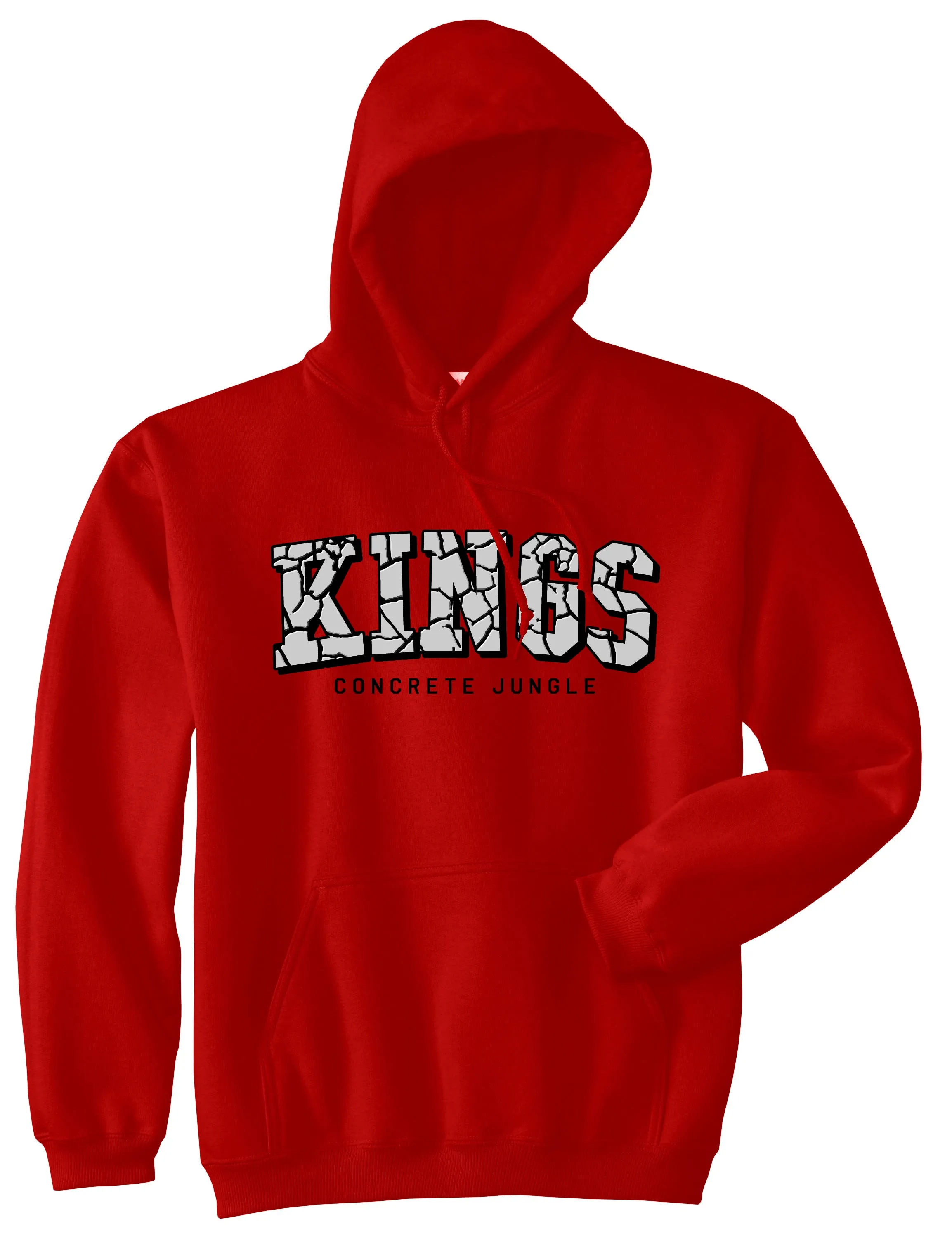 KINGS Concrete Jungle Mens Pullover Hoodie Sweatshirt