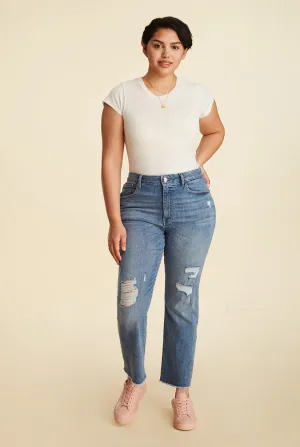 LFZ - HIGH RISE RELAXED STRAIGHT | MEADOW