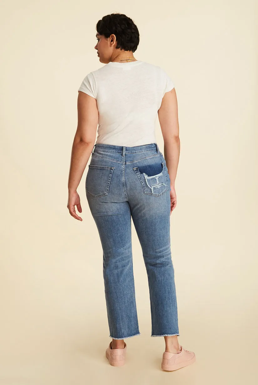 LFZ - HIGH RISE RELAXED STRAIGHT | MEADOW