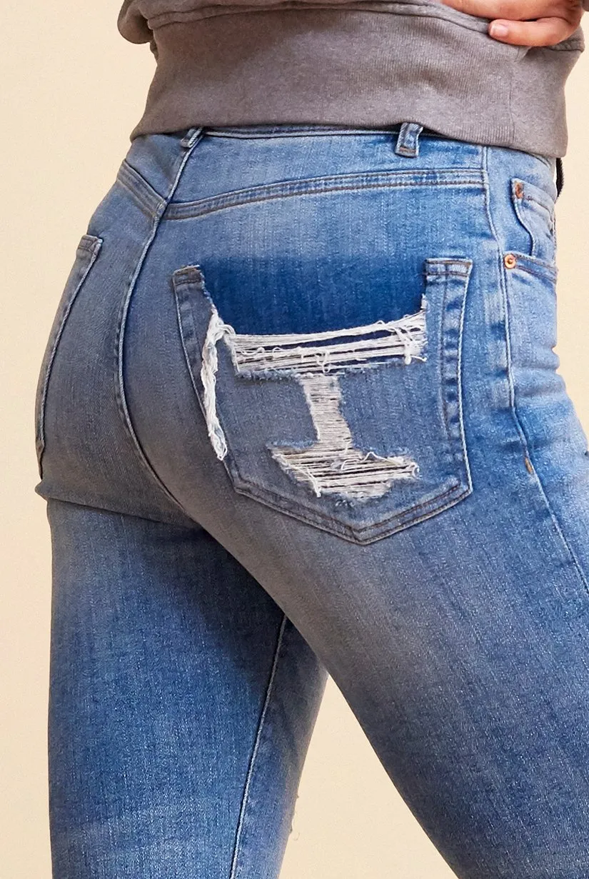 LFZ - HIGH RISE RELAXED STRAIGHT | MEADOW