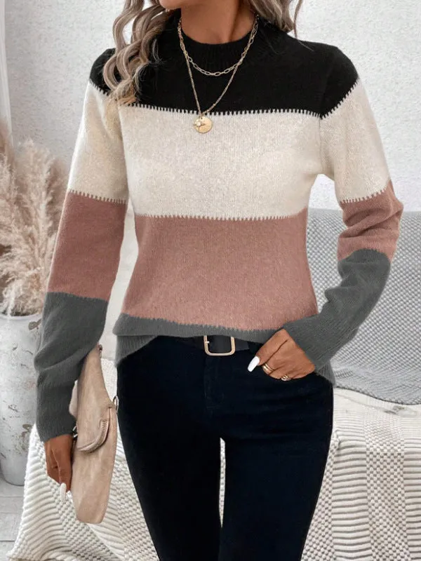 Miriam Color Block Sweater