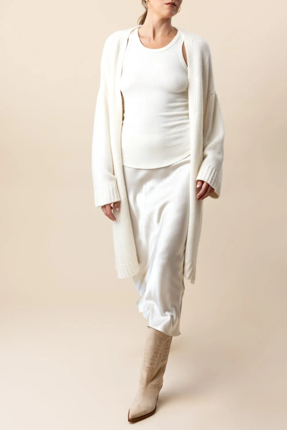 Perry Cardigan - Gardenia