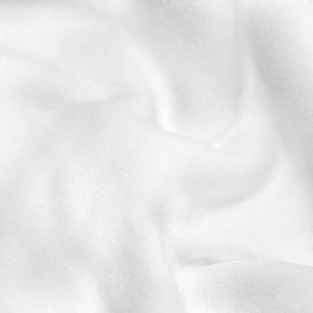 Remnant - 80cm - Deadstock Midweight Polar Fleece - White
