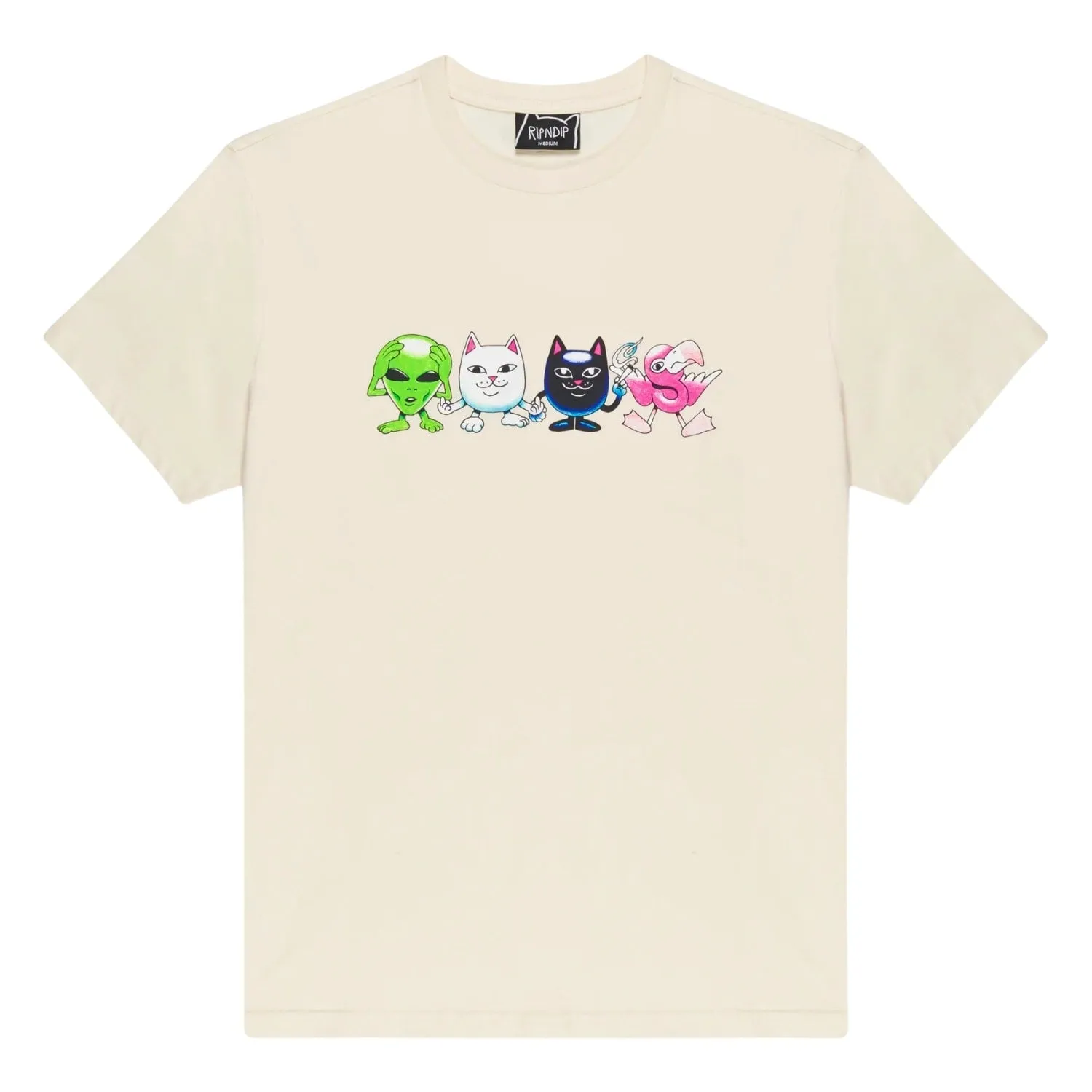 Ripndip Bestie Gang T-Shirt - Natural