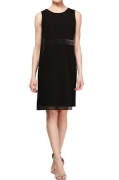 Slny Sl Fashions Womens Party Embellished Cocktail Dress