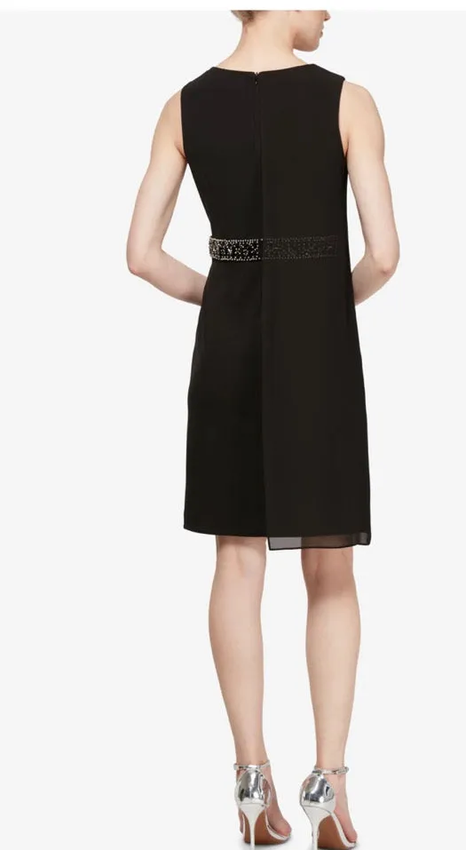 Slny Sl Fashions Womens Party Embellished Cocktail Dress
