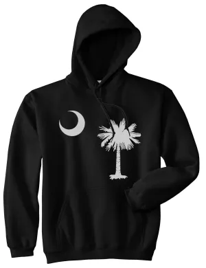 South Carolina State Flag Outline Mens Pullover Hoodie