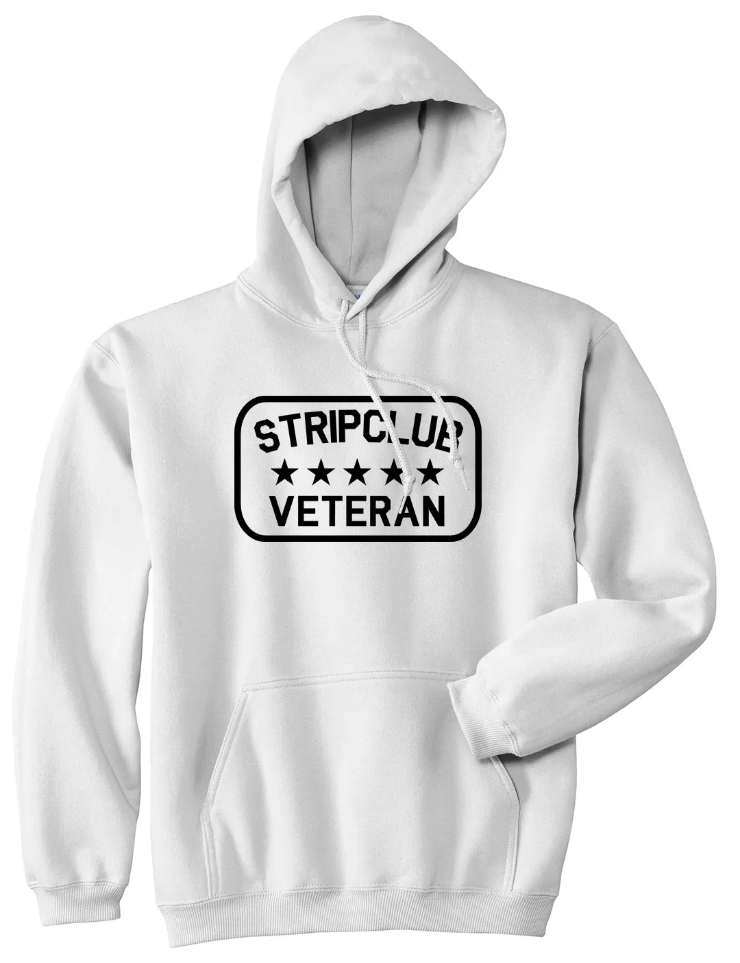Stripclub Veteran Mens Pullover Hoodie