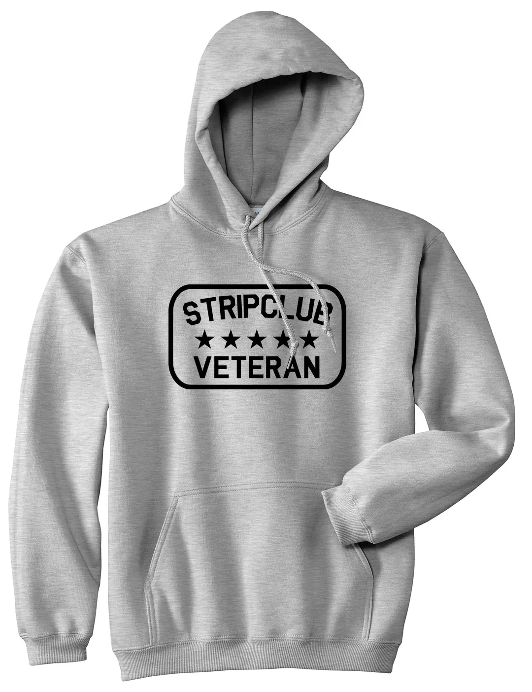 Stripclub Veteran Mens Pullover Hoodie
