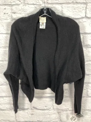 Sweater Cardigan Cashmere By Clothes Mentor In Black, Size: M