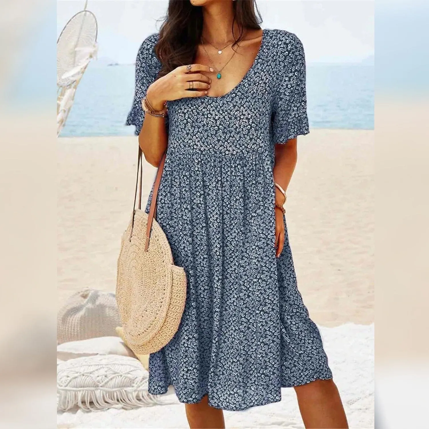 TastyHottie - Women's Casual Floral Dress