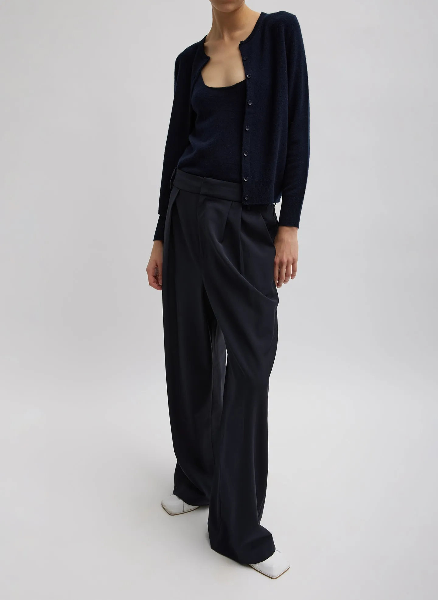 Washable Cashmere Tank Sweater