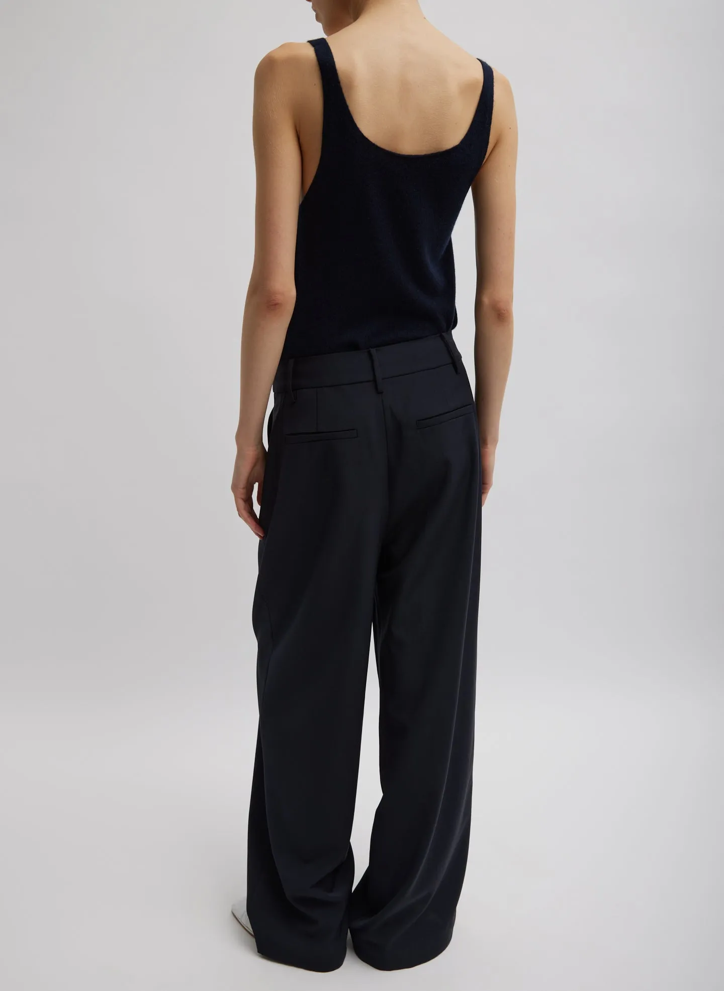 Washable Cashmere Tank Sweater